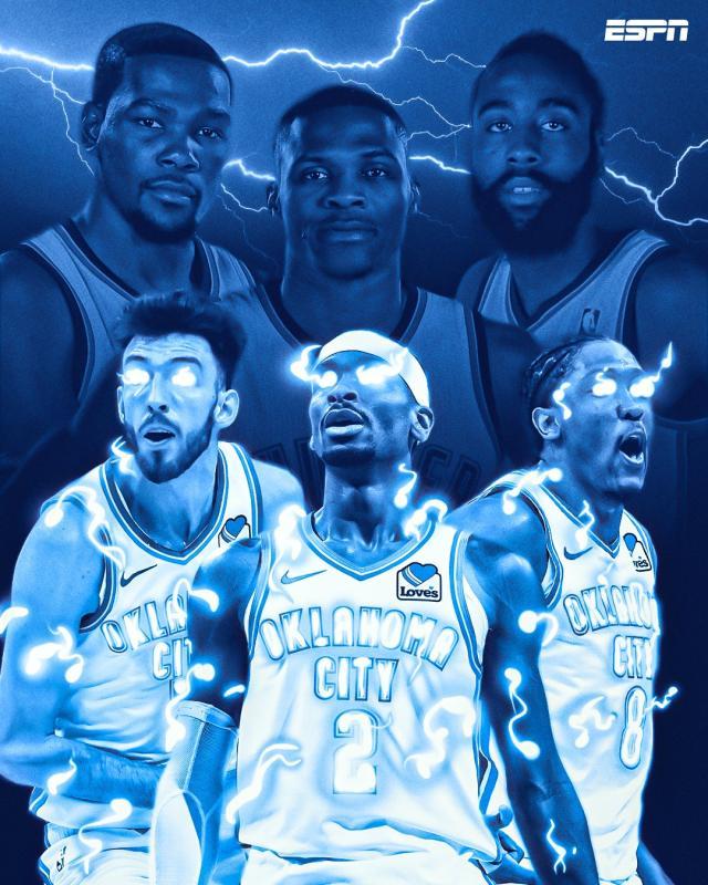 顶级防守摧毁森林狼 雷霆杀出西部剑指总冠军！