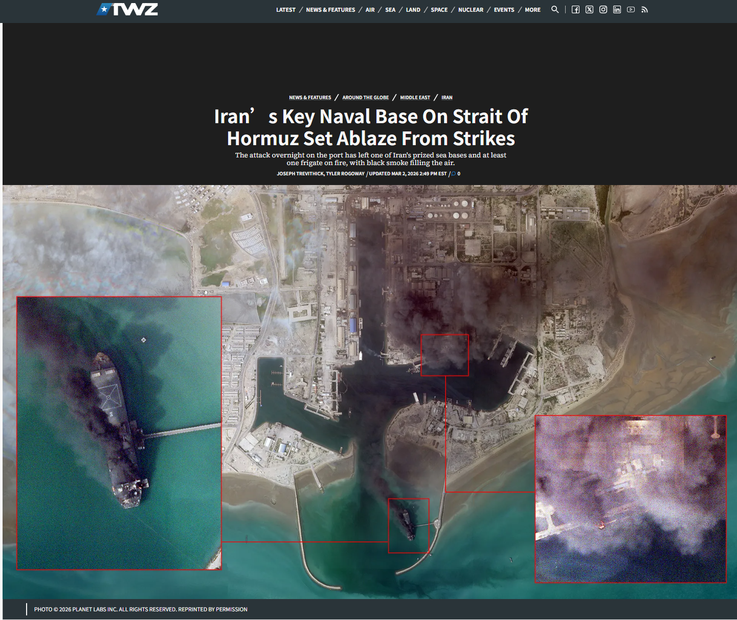 kaiyun-全球最大战舰——伊朗海军马卡兰号被击沉，怎么这又是港内沉没？